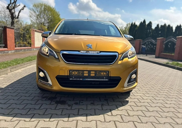 Peugeot 108 cena 36900 przebieg: 17000, rok produkcji 2018 z Siemianowice Śląskie małe 352